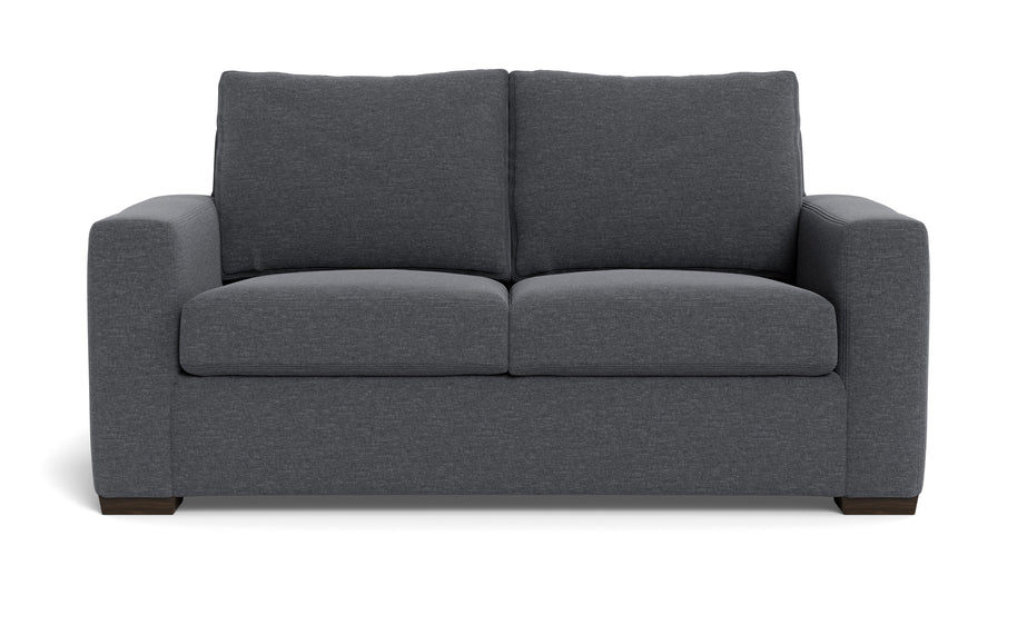 Alexa Loveseat-Fabric Sofa-Bennett Charcoal-MAK Modern