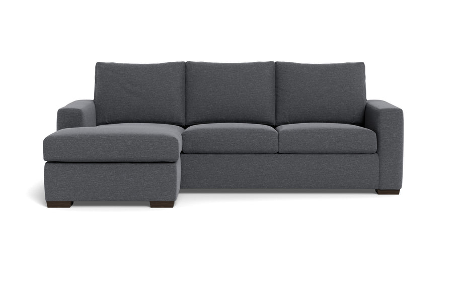 Alexa Reversible Sofa Chaise-Fabric Sofa-Bennett Charcoal-MAK Modern