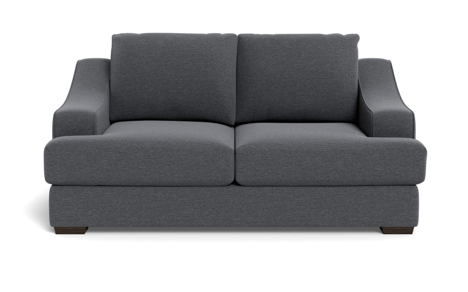 Ascent Loveseat-Fabric Sofa-Bennett Charcoal-MAK Modern