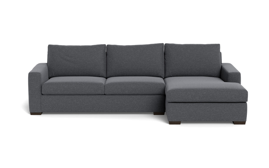 Alexa Right Chaise Sectional-Fabric Sofa-Bennett Charcoal-MAK Modern