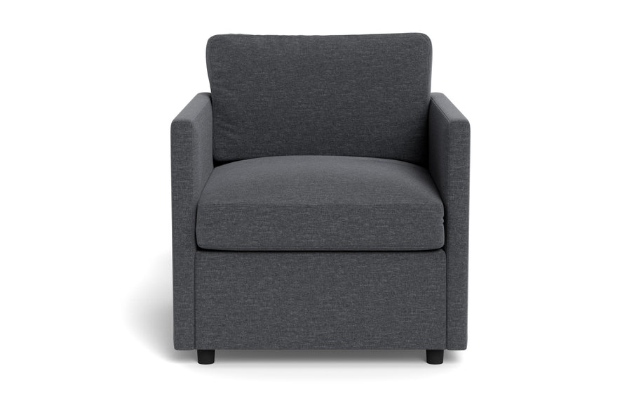 Summit Arm Chair-Bennett Charcoal-MAK Modern