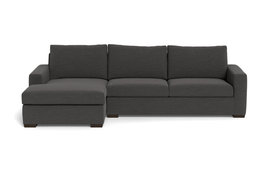 Alexa Left Chaise Sectional-Fabric Sofa-Curious Charcoal-MAK Modern