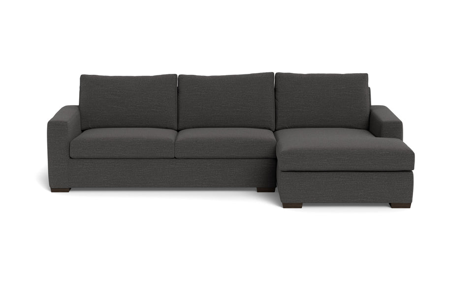 Alexa Right Chaise Sectional-Fabric Sofa-Curious Charcoal-MAK Modern