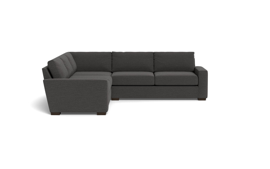 Alexa Corner Sectional-Fabric Sofa-Curious Charcoal-MAK Modern