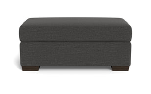 Alexa Ottoman-Fabric Sofa-Curious Charcoal-MAK Modern