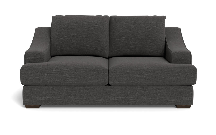 Ascent Loveseat-Fabric Sofa-Curious Charcoal-MAK Modern
