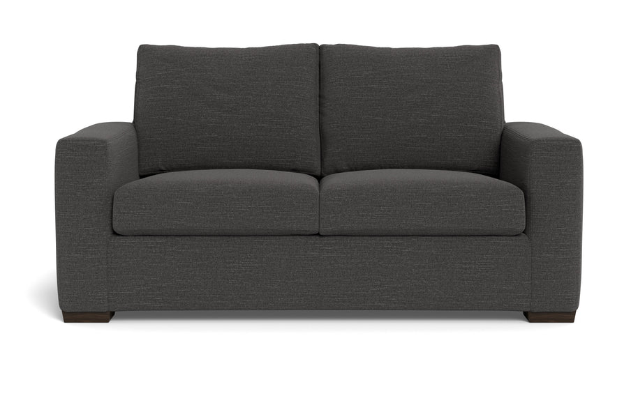 Alexa Loveseat-Fabric Sofa-Curious Charcoal-MAK Modern
