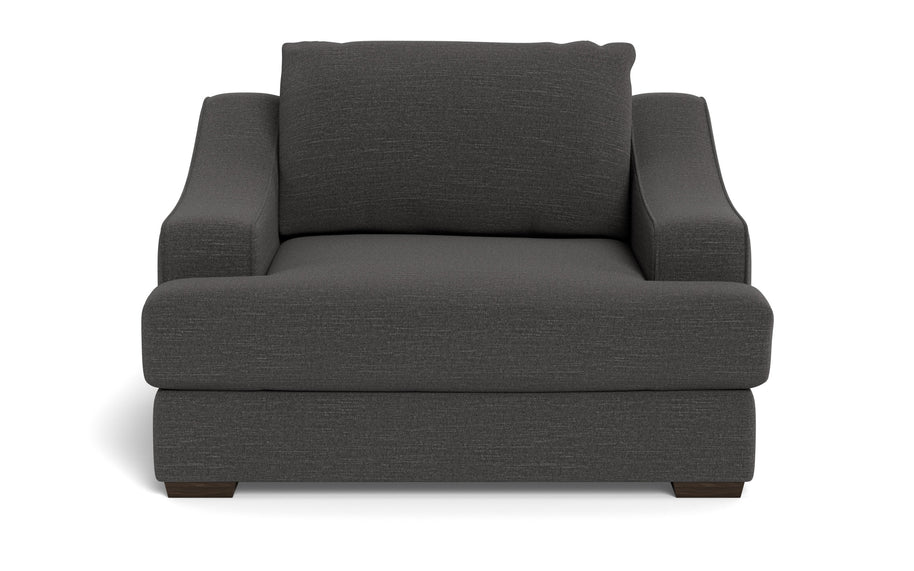 Ascent Arm Chair-Fabric-Curious Charcoal-MAK Modern