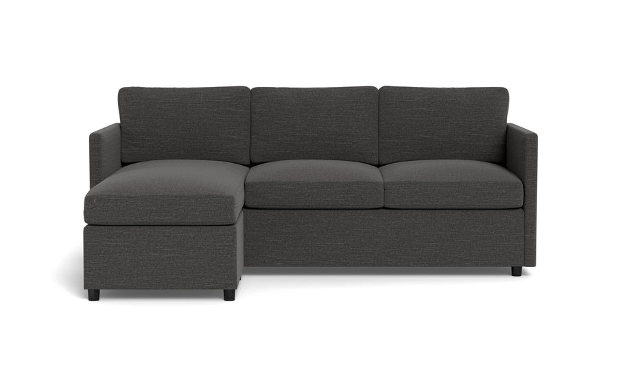 Summit Reversible Sofa Chaise-Fabric Sofa-Curious Charcoal-MAK Modern