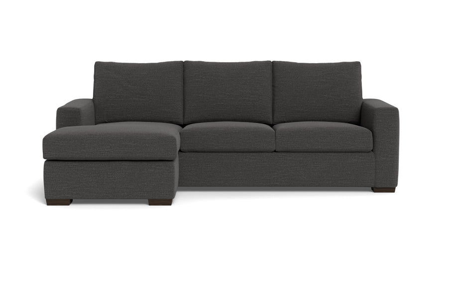 Alexa Reversible Sofa Chaise-Fabric Sofa-Curious Charcoal-MAK Modern