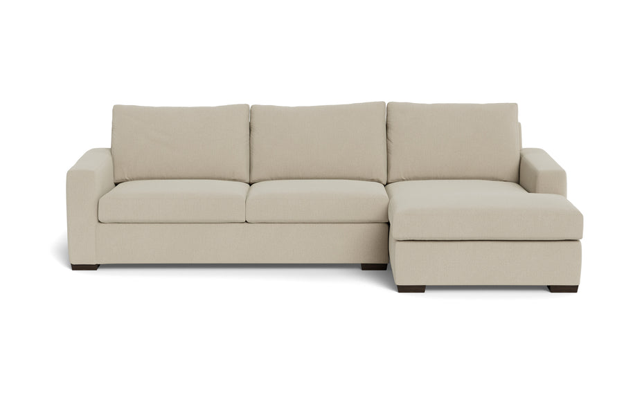 Alexa Right Chaise Sectional-Fabric Sofa-Curious Pearl-MAK Modern