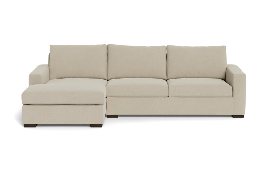 Alexa Left Chaise Sectional-Fabric Sofa-Curious Pearl-MAK Modern