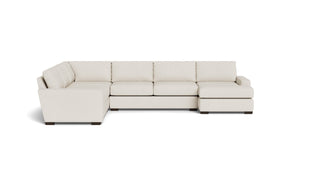 Kai Corner Sectionals With Right Chaise-Fabric Sofa-Curious Pearl-MAK Modern