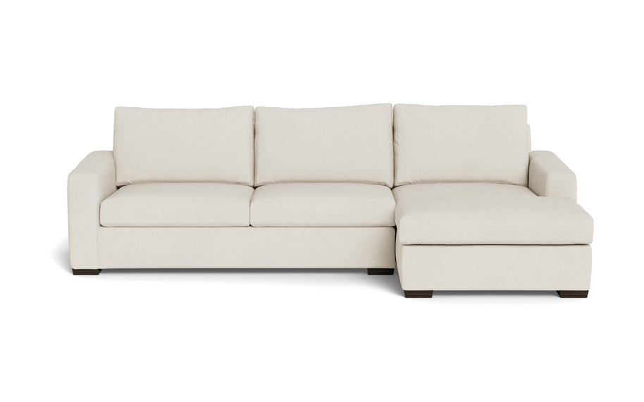 Alexa Right Chaise Sectional-Fabric Sofa-Curious Snow-MAK Modern