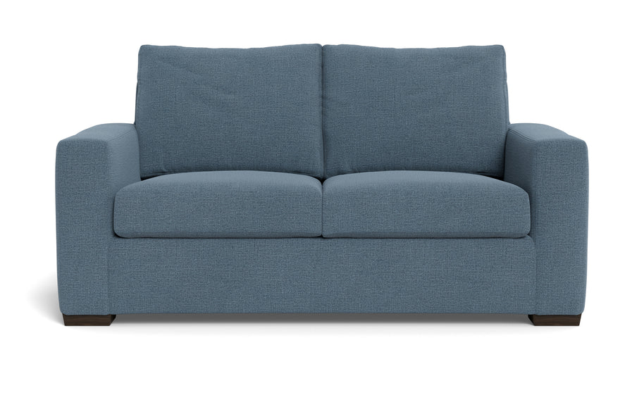 Alexa Loveseat-Fabric Sofa-Elliot French Blue-MAK Modern