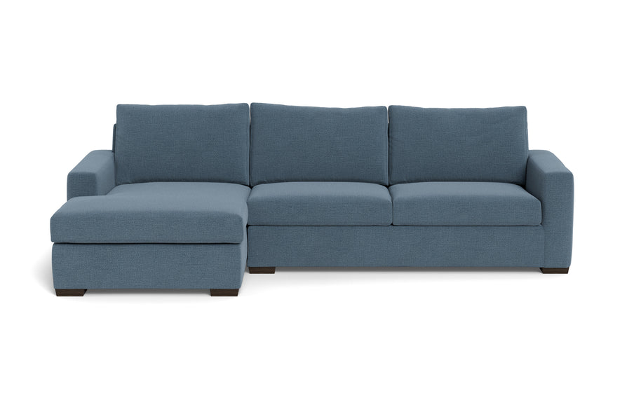 Alexa Left Chaise Sectional-Fabric Sofa-Elliot French Blue-MAK Modern