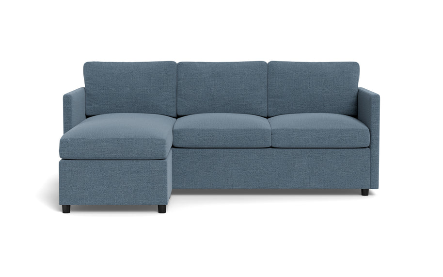 Summit Reversible Sofa Chaise-Fabric Sofa-Elliot French Blue-MAK Modern