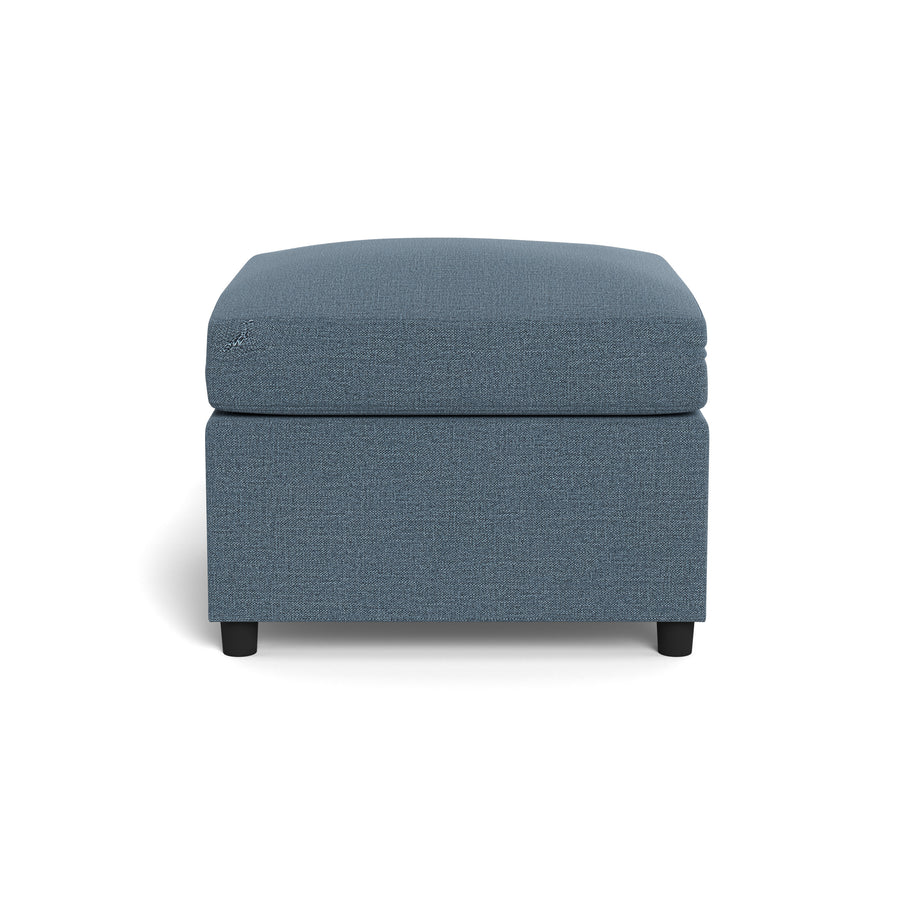 Summit Ottoman-Fabric Sofa-Elliot French Blue-MAK Modern
