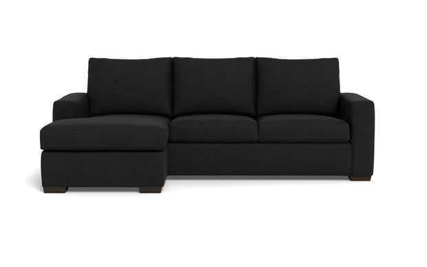 Alexa Reversible Sofa Chaise-Fabric Sofa-Merit Onyx-MAK Modern