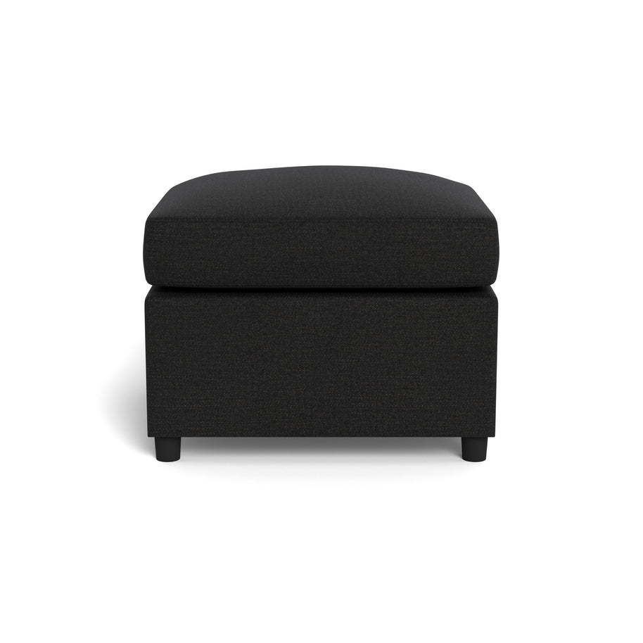 Summit Ottoman-Fabric Sofa-Merit Onyx-MAK Modern