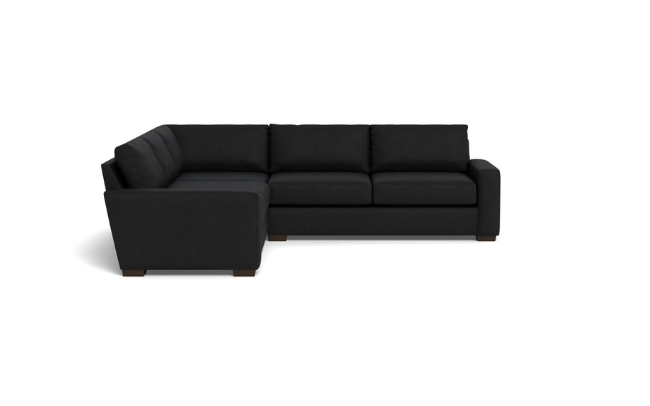 Alexa Corner Sectional-Fabric Sofa-Merit Onyx-MAK Modern
