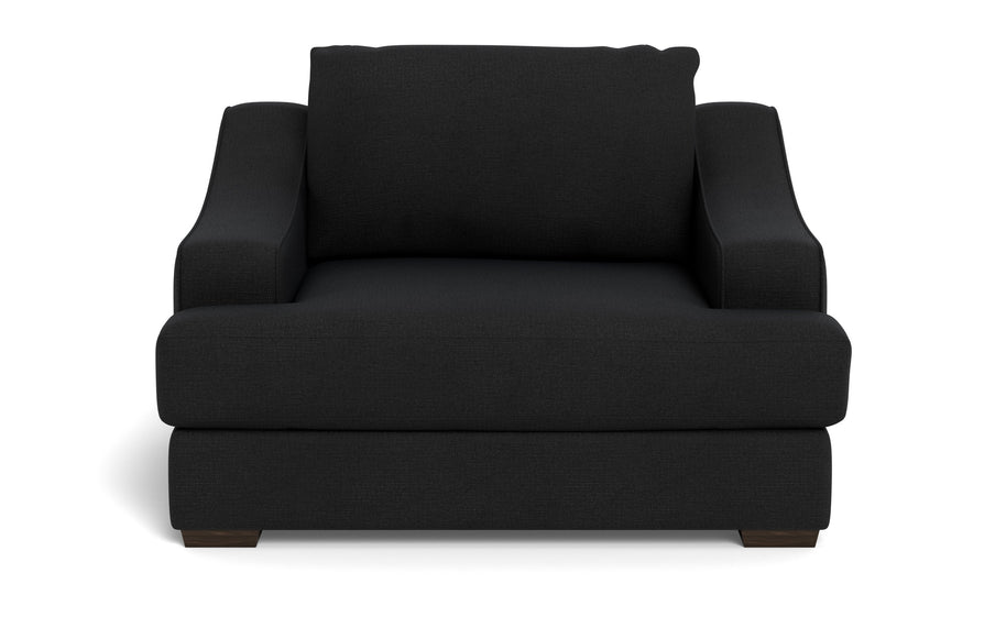 Ascent Arm Chair-Fabric-Merit Onyx-MAK Modern