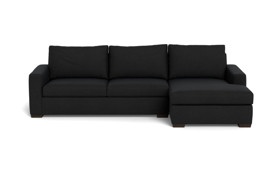 Alexa Right Chaise Sectional-Fabric Sofa-Merit Onyx-MAK Modern