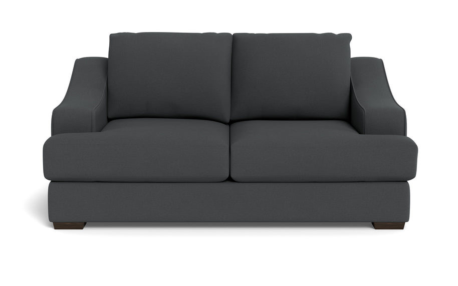 Ascent Loveseat-Fabric Sofa-Peyton Pepper-MAK Modern