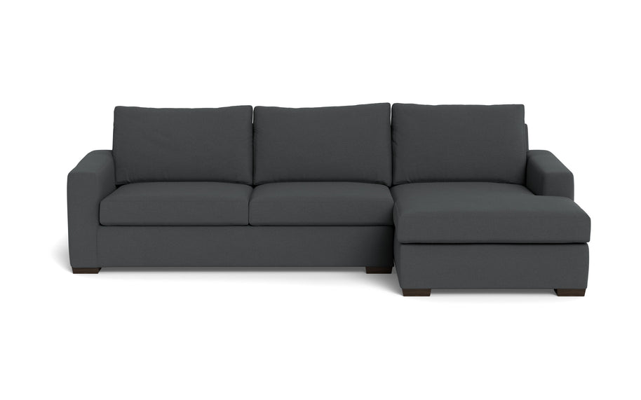 Alexa Right Chaise Sectional-Fabric Sofa-Peyton Pepper-MAK Modern