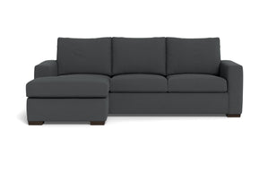 Alexa Reversible Sofa Chaise-Fabric Sofa-Peyton Pepper-MAK Modern