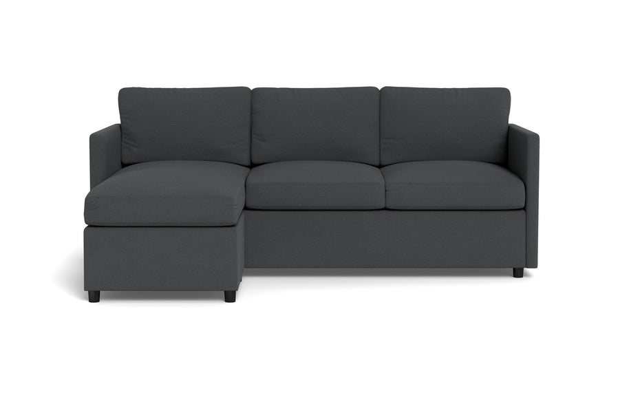 Summit Reversible Sofa Chaise-Fabric Sofa-Peyton Pepper-MAK Modern