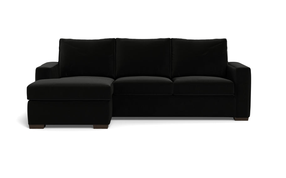Alexa Reversible Sofa Chaise-Fabric Sofa-Superb Gun Metal-MAK Modern