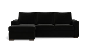 Alexa Reversible Sofa Chaise-Fabric Sofa-Superb Gun Metal-MAK Modern