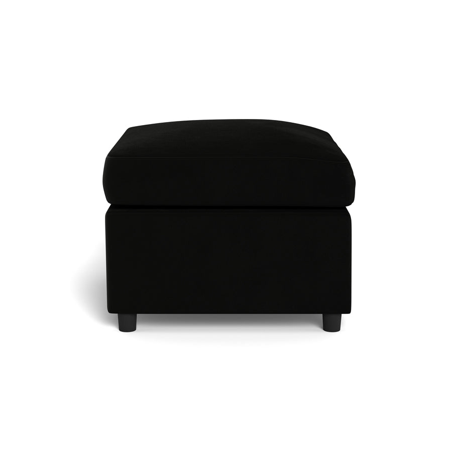 Summit Ottoman-Fabric Sofa-Superb Gun Metal-MAK Modern