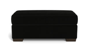 Alexa Ottoman-Fabric Sofa-Superb Gun Metal-MAK Modern