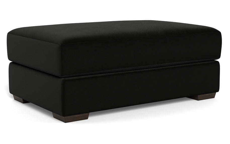 Ascent Ottoman-Fabric-Superb Gun Metal-MAK Modern