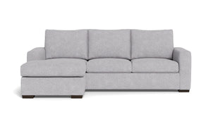 Alexa Reversible Sofa Chaise-Fabric Sofa-Travis Pewter-MAK Modern