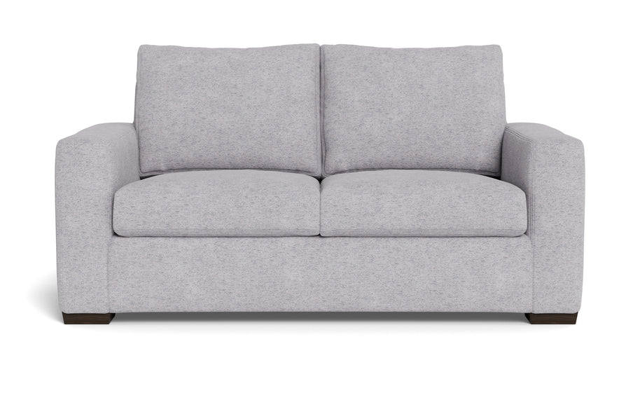 Alexa Loveseat-Fabric Sofa-Travis Pewter-MAK Modern