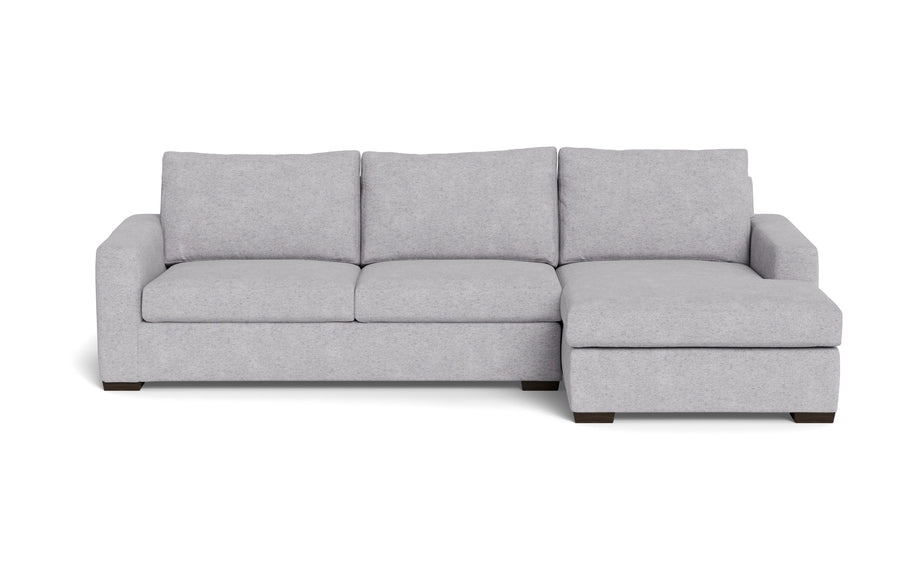 Alexa Right Chaise Sectional-Fabric Sofa-Travis Pewter-MAK Modern