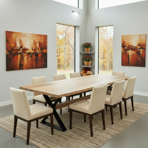White Oak Classic 108" Table