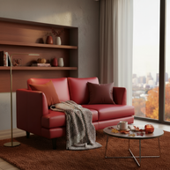 Skyline Leather Loveseat