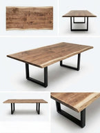 Nylah Maple — Live Edge Dining Table