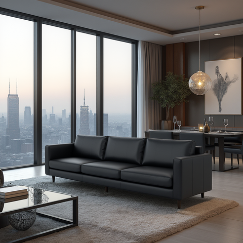 Maverick Leather Estate Sofa