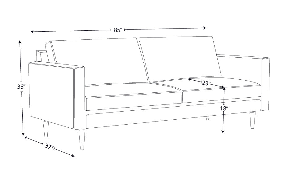 Maverick Leather Sofa